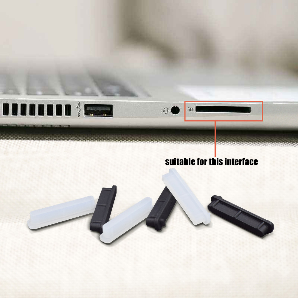 Laptop Accessories Macbook - 9개입 투명 실리콘 먼지 방지 플러그
