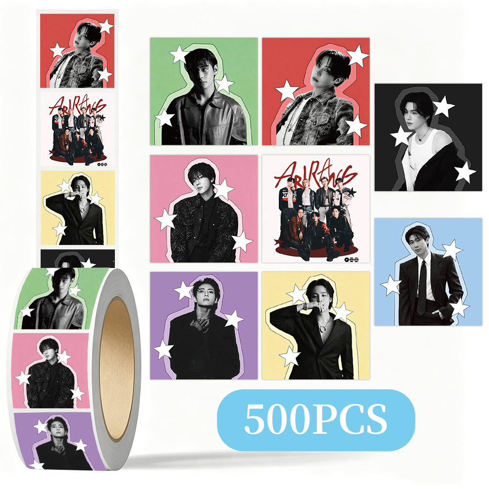 Laptop Accessories All - K팝 BTS 스타 데코 스티커 롤,