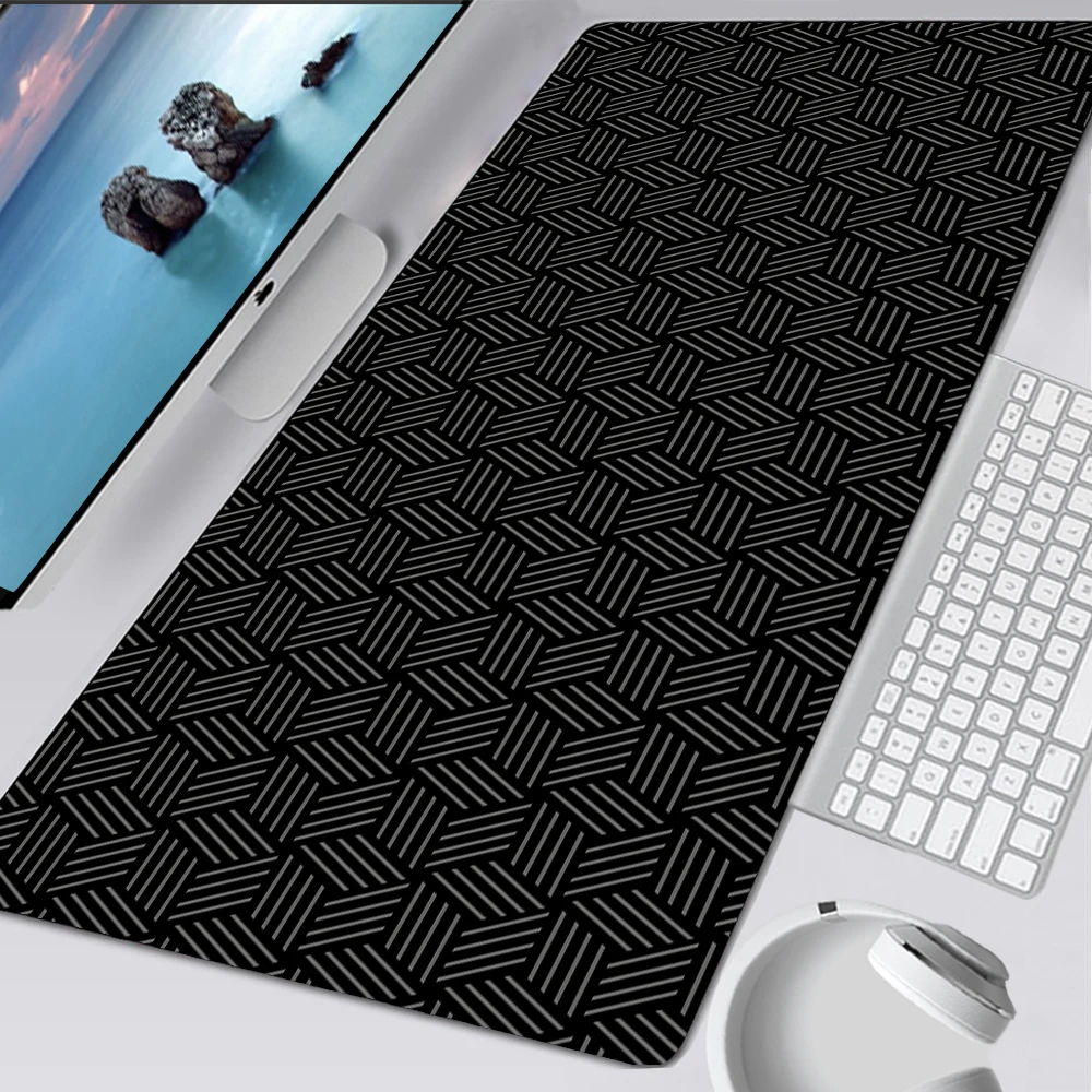 Laptop Accessories For Protection - 노트북 블랙 마우스 패드, 간단한 육각