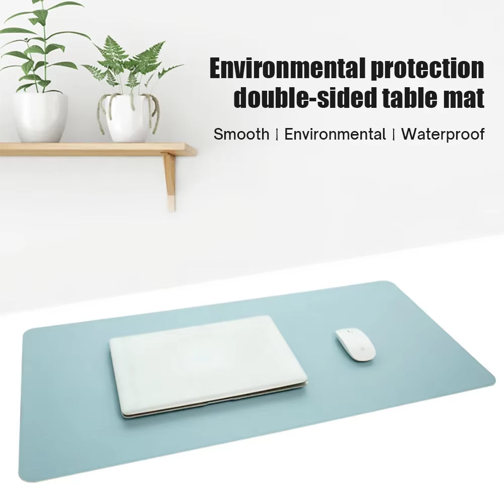 데스크 매트 방수 PU 가죽 마우스 패드 가죽 책상 보 - Laptop Accessories For Protection 리뷰 및 가격