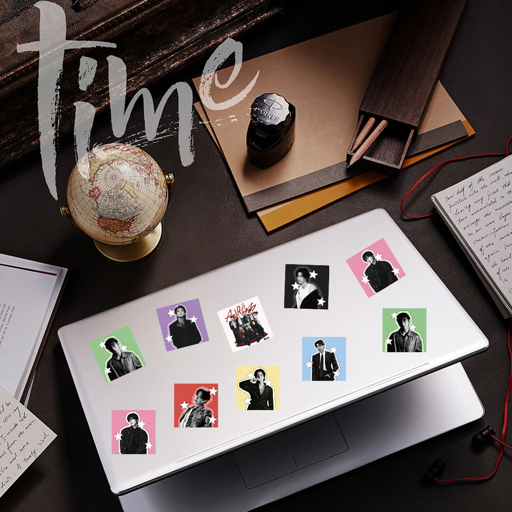 K팝 BTS 스타 데코 스티커 롤, 500개입, DIY - Laptop Accessories All 리뷰 및 가격