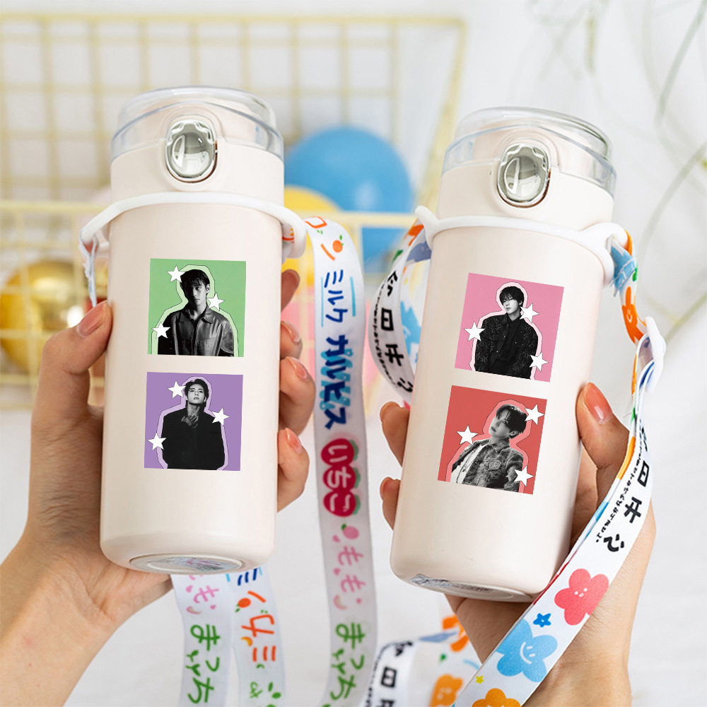 K팝 BTS 스타 데코 스티커 롤, 500개입, DIY - Laptop Accessories All 리뷰 및 가격