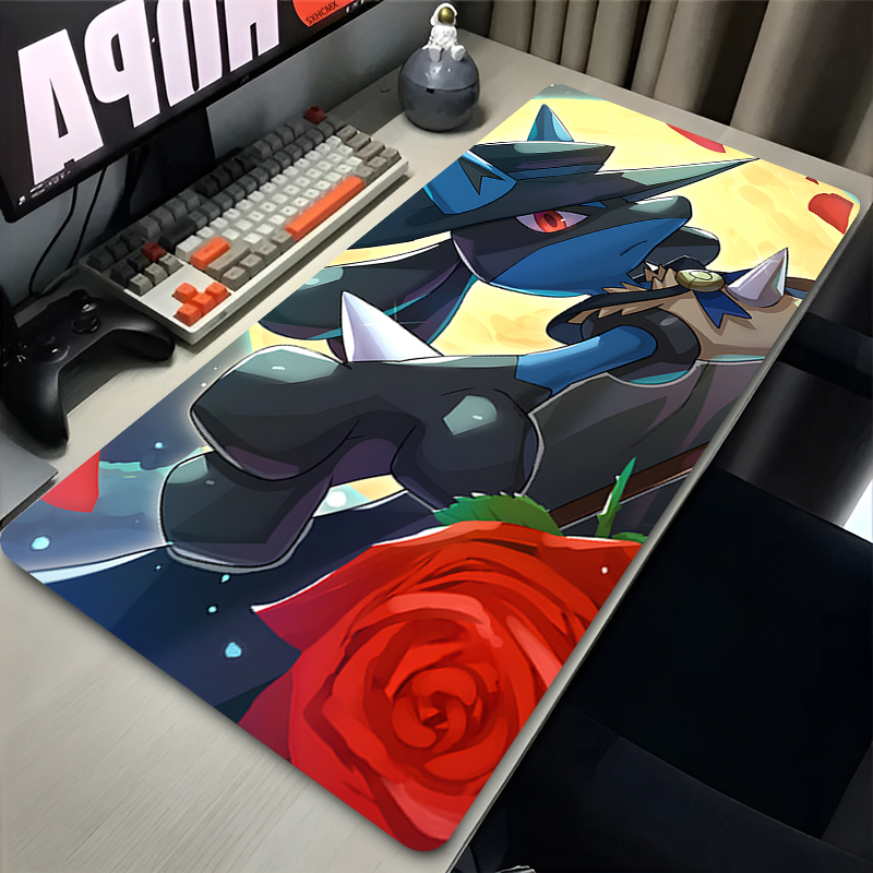 마우스 패드 멋진 애니메이션 P-포켓몬 루카리오 마우스 - Laptop Accessories All 리뷰 및 가격