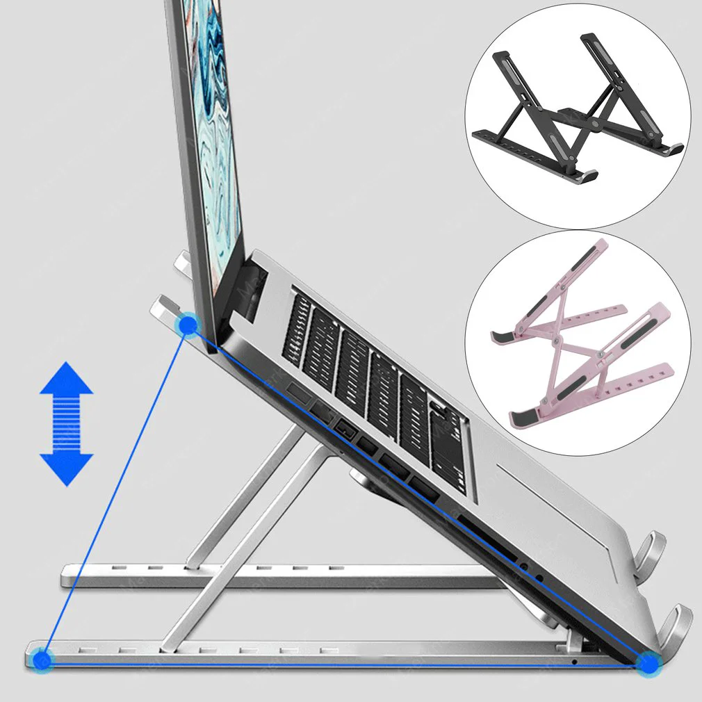 노트북 스탠드 휴대용 접이식 노트북 브래킷 조정 가능한 - Laptop Accessories Macbook 리뷰 및 가격