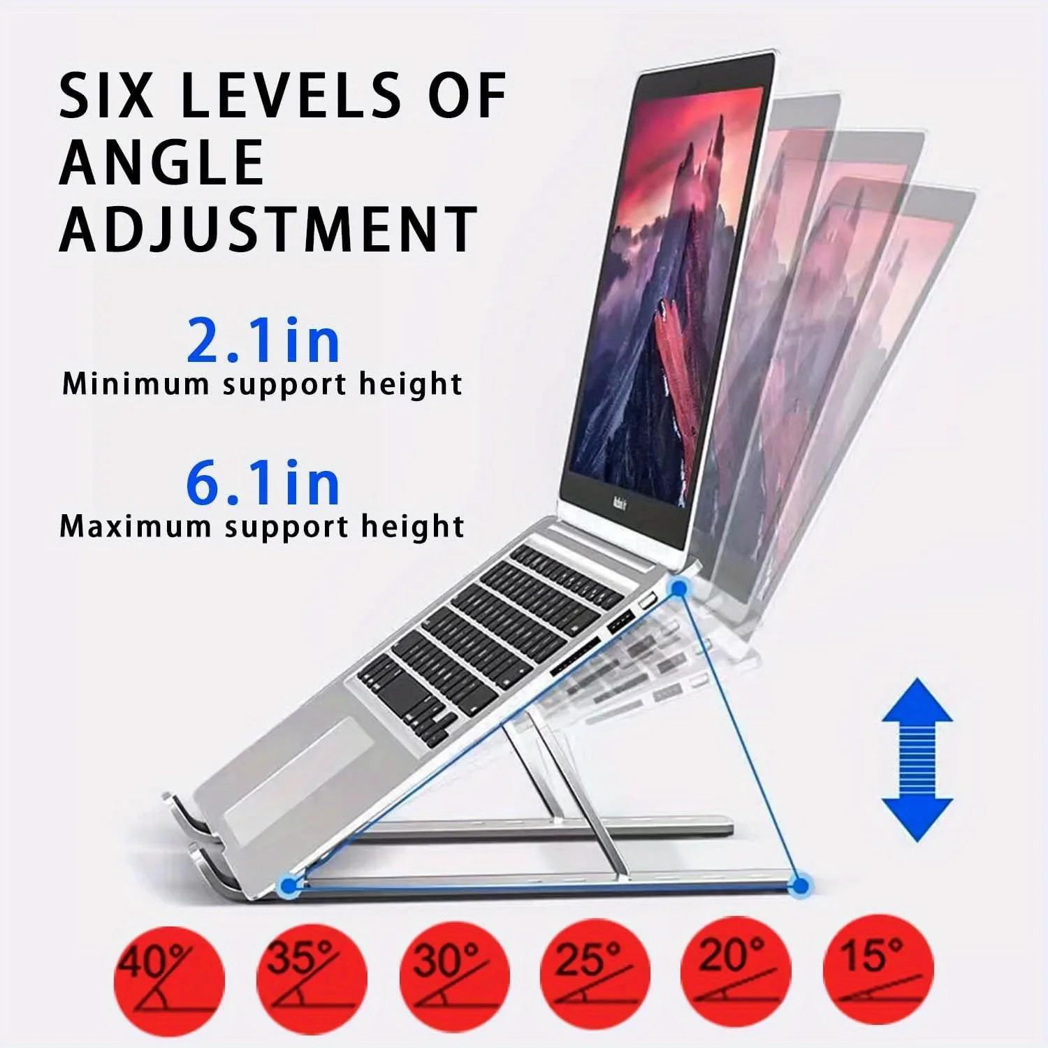미끄럼 방지 리프팅 라이저 노트북 스탠드 맥북 노트북  - Laptop Accessories Macbook 리뷰 및 가격