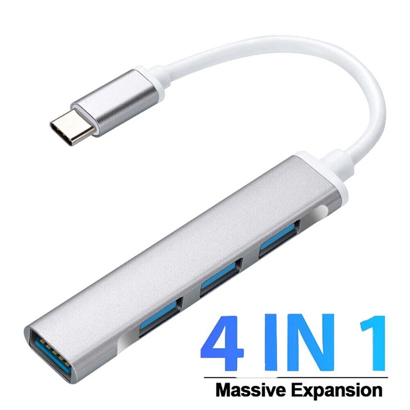 4-in-1 타입-C 확장 허브 4포트 USB C 허브 - Laptop Accessories Macbook 리뷰 및 가격