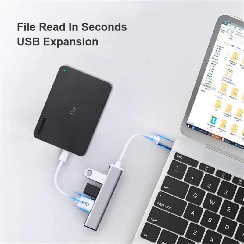 4-in-1 타입-C 확장 허브 4포트 USB C 허브 - Laptop Accessories Macbook 리뷰 및 가격