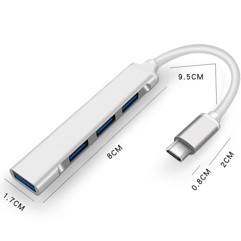 4-in-1 타입-C 확장 허브 4포트 USB C 허브 - Laptop Accessories Macbook 리뷰 및 가격