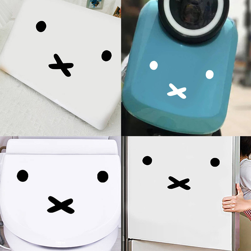 카와이 미피 만화 이모티콘 자동차 스티커 연료 탱크 커 - Laptop Accessories All 리뷰 및 가격
