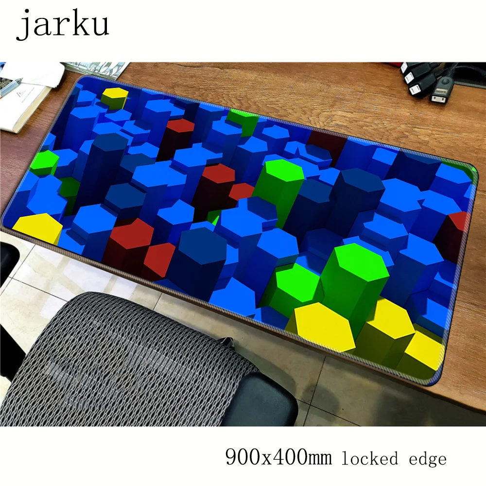 육각형 추상 마우스 패드 게이머 700x300X3MM  - Laptop Accessories For Protection 리뷰 및 가격