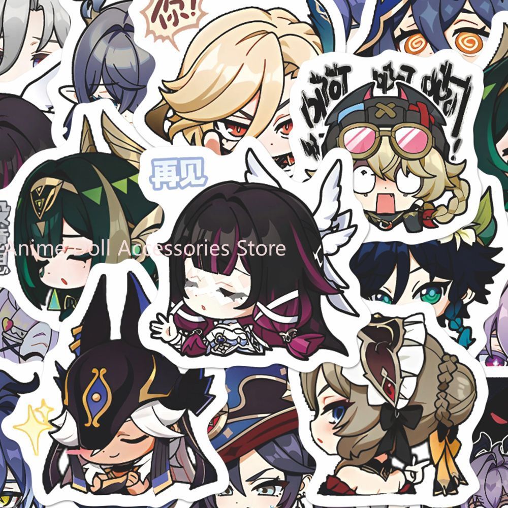 64PCS Genshin Impact Moon Maid - Laptop Accessories All 리뷰 및 가격