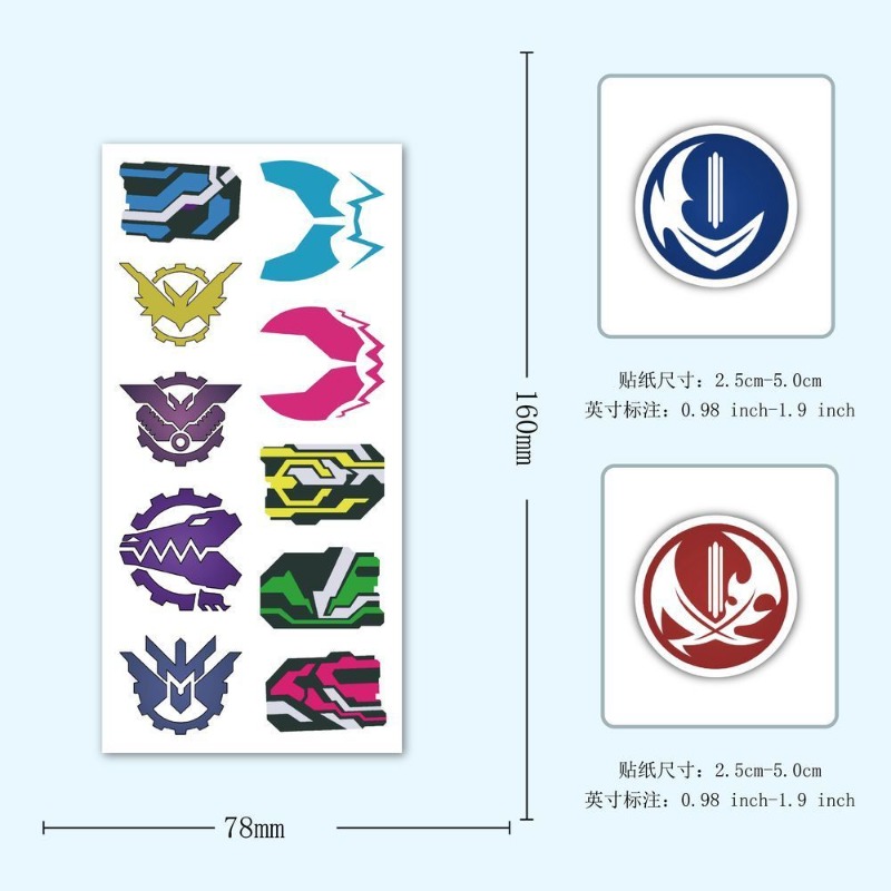 60 시트 가면 라이더 로고 스티커 크리 에이 티브 데 - Laptop Accessories All 리뷰 및 가격